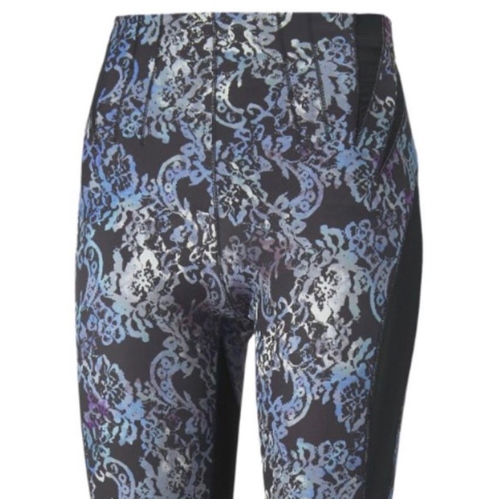 PUMA Womens Koché X Bike Shorts Athletic Bottoms Casual - Blue sz L